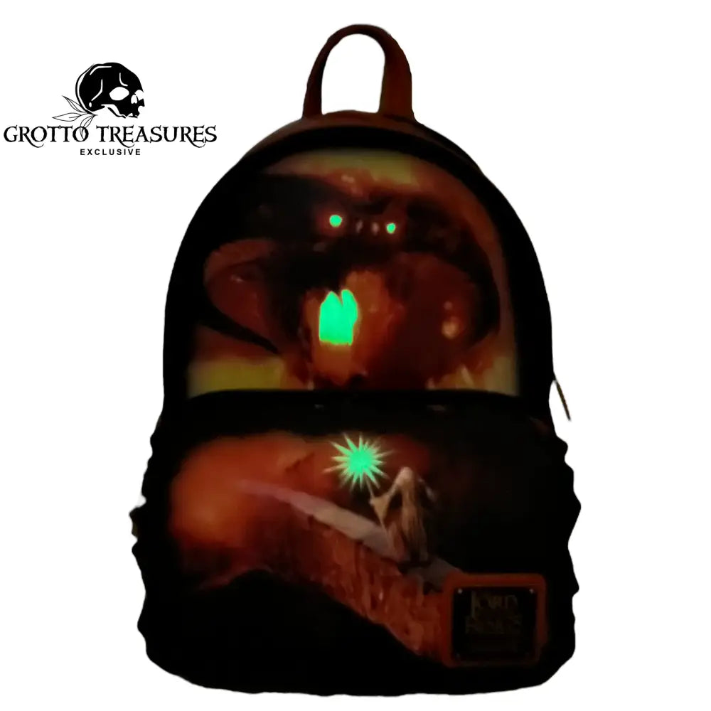 Grotto Treasures Exclusive - The Lord Of The Rings Gandalf Vs. Balrog Mini Backpack