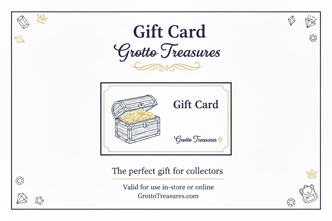 Grotto Treasures Gift Card Flyer - No Amount