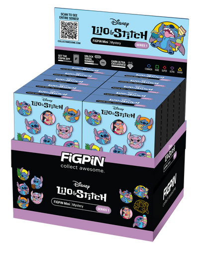 FiGPiN Disney Lilo & Stitch Series 1 Mystery Blind Box Pin