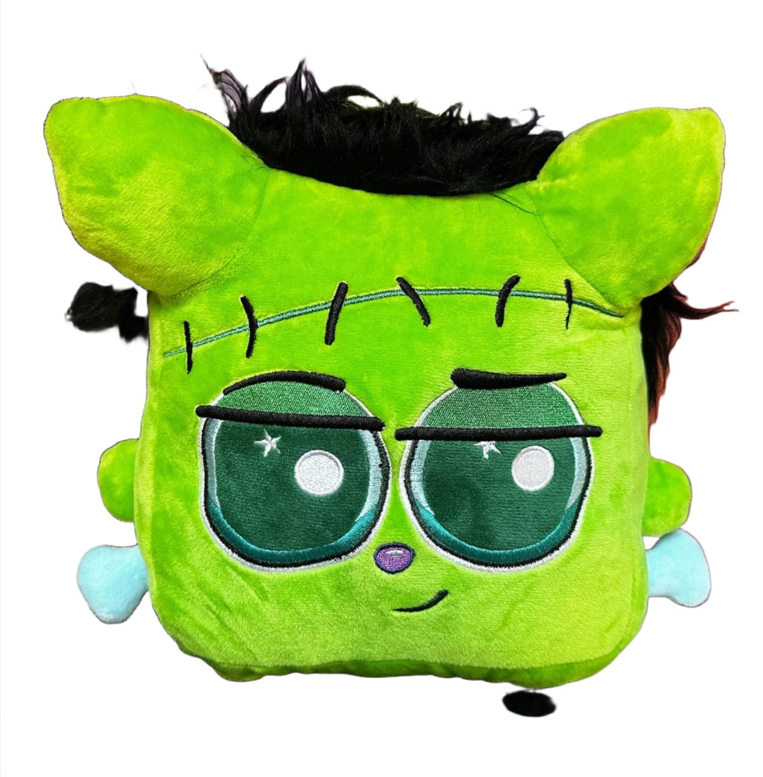 Squaredy Cats Frankenstein Large Pillow Plush