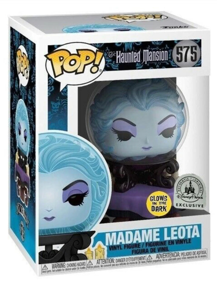 Funko Disney Haunted Mansion Madame Leota Glow in the Dark Exclusive Pop! Vinyl Figure