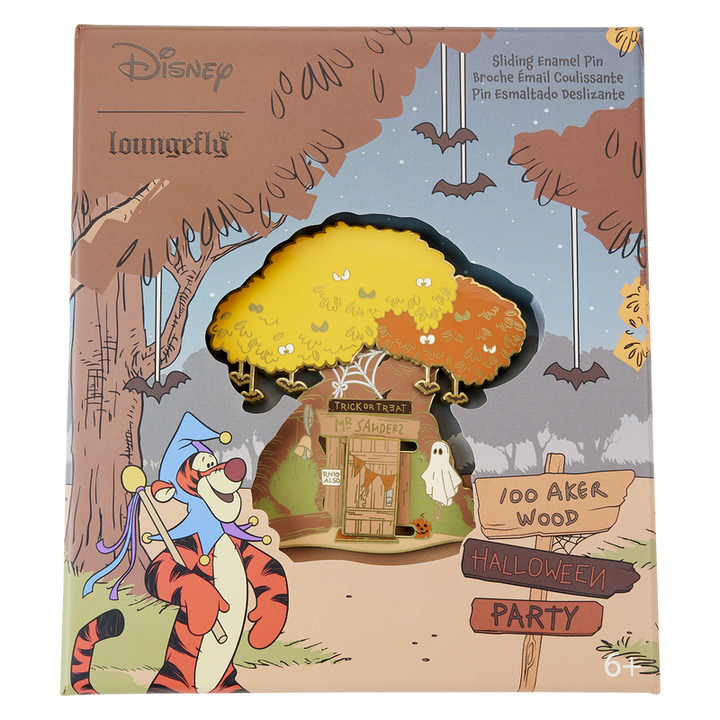 Loungefly Disney Winnie the Pooh Halloween 3" Collector Box Limited Edition Pin