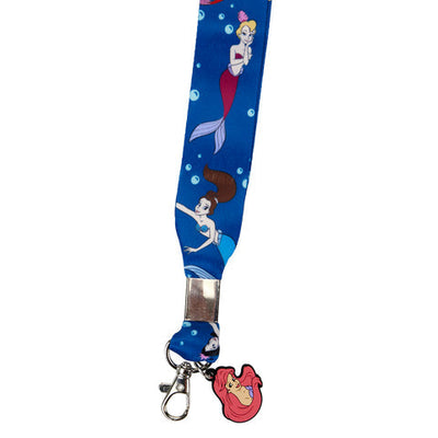 Loungefly Disney Little Mermaid With Sisters Lanyard Cardholder