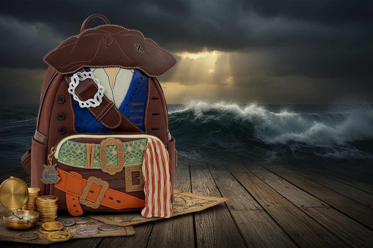 Jack Sparrow Backpack Pirate Theme Banner