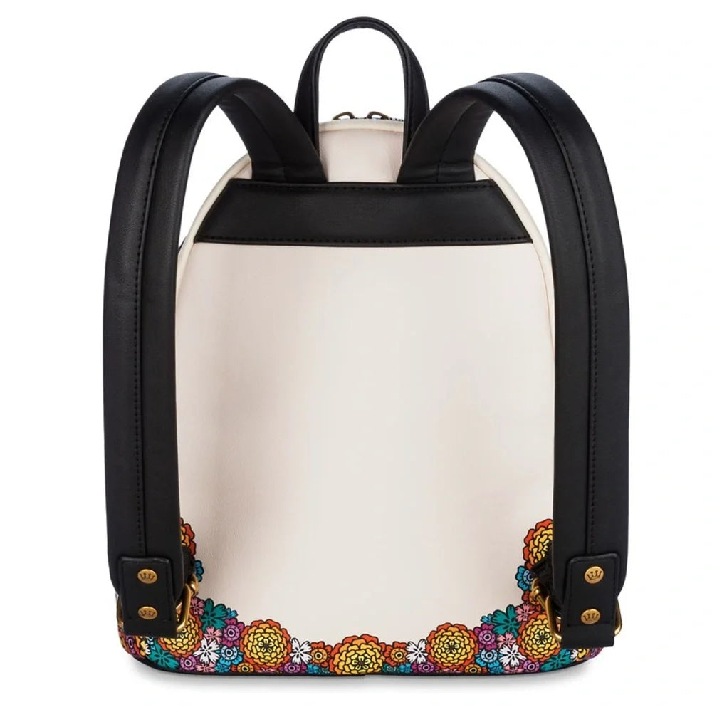 Loungefly Disney Parks Coco Miguel Floral Mini Backpack