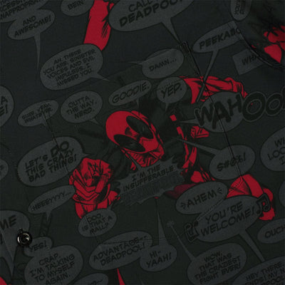 Marvel Deadpool "Merc with a Mouth" - KUNUFLEX Short Sleeve Shirt