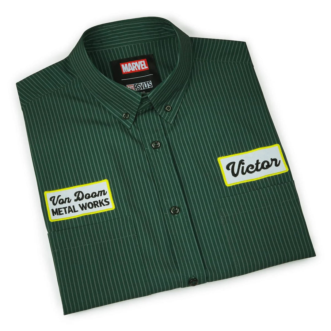 RSVLTS Marvel Doctor Doom "Von Doom Metal Works" - KUNUFLEX Short Sleeve Shirt