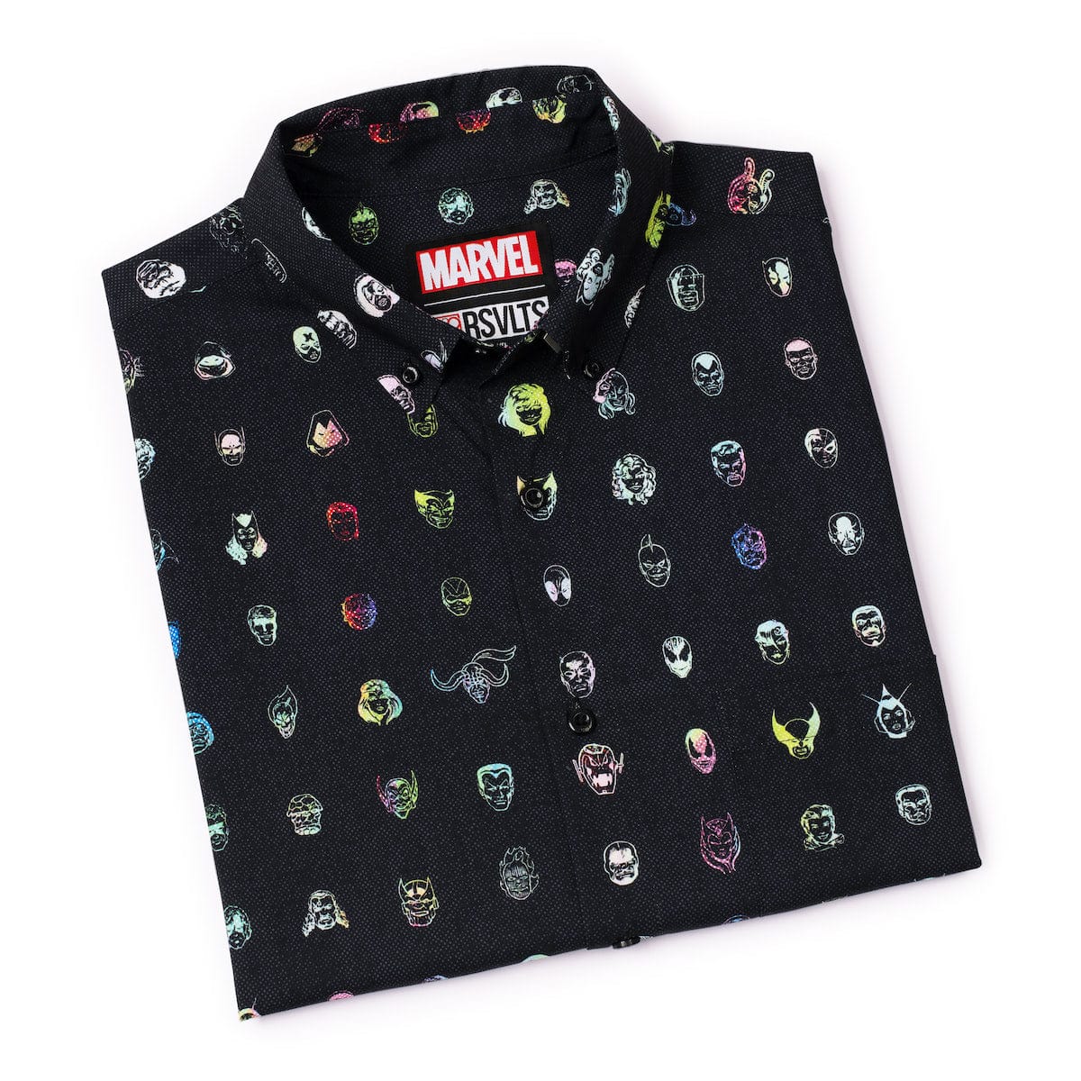 RSVLTS Marvel 85th Anniversary "Faces of Marvel" - KUNUFLEX Short Sleeve Shirt