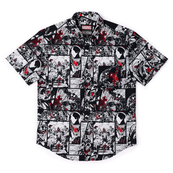 RSVLTS Marvel 85th Anniversary "Spider vs. Symbiote" - KUNUFLEX Short Sleeve Shirt