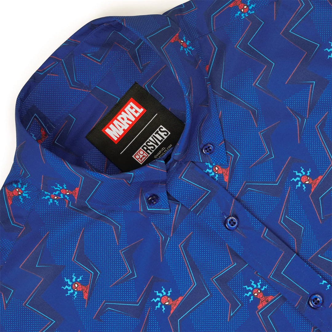 RSVLTS Marvel Spider-Man "High Alert" - KUNUFLEX Short Sleeve Shirt
