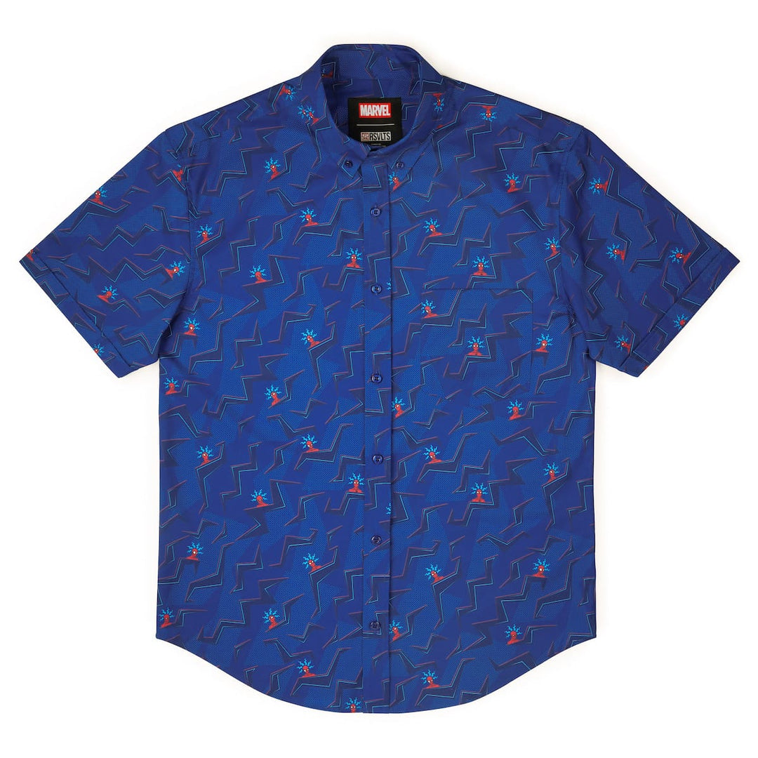 RSVLTS Marvel Spider-Man "High Alert" - KUNUFLEX Short Sleeve Shirt