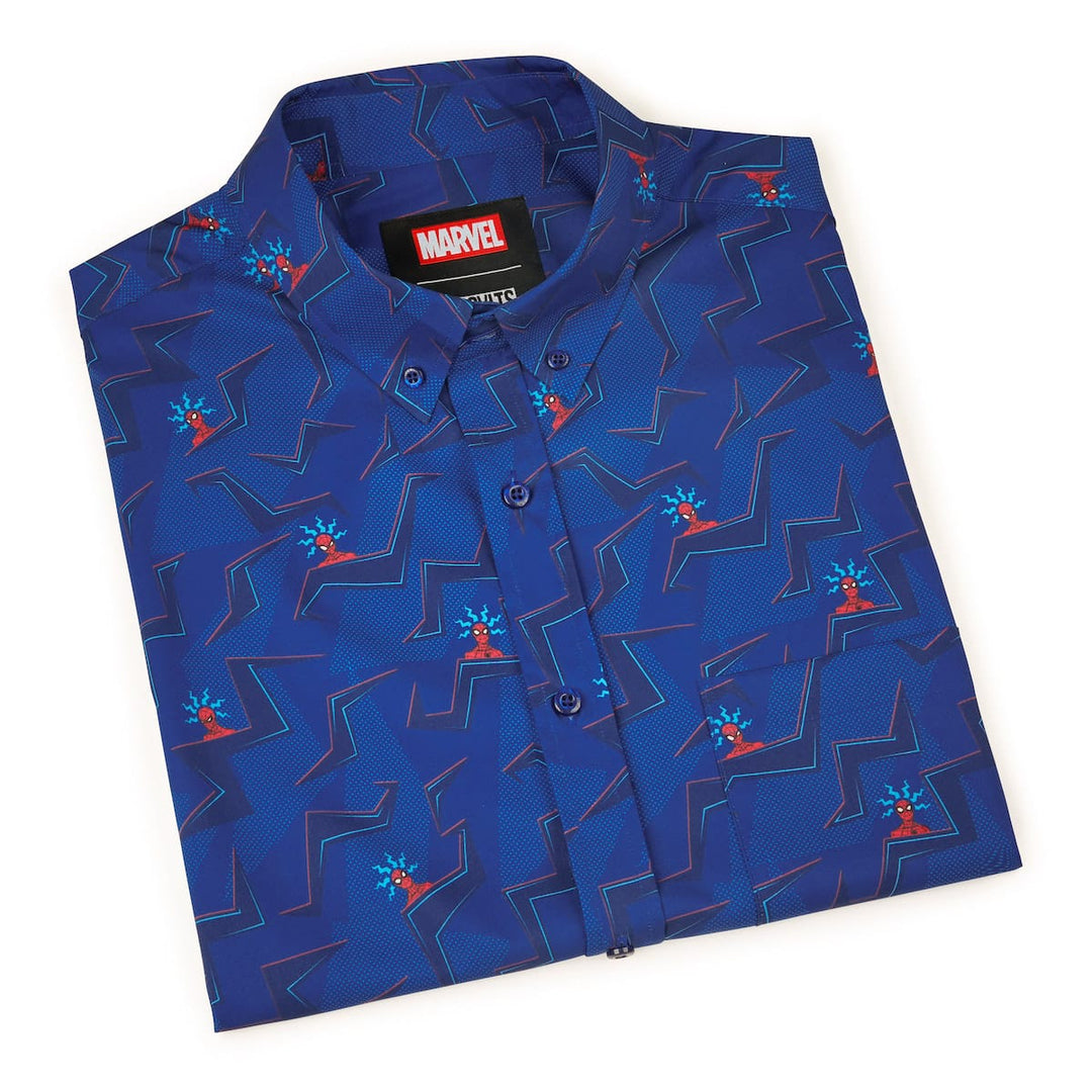 RSVLTS Marvel Spider-Man "High Alert" - KUNUFLEX Short Sleeve Shirt