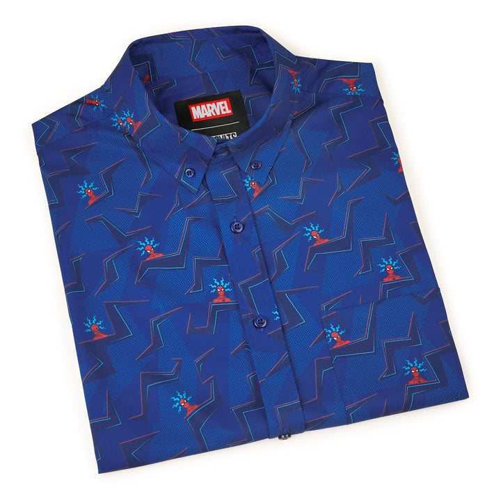 RSVLTS Marvel Spider-Man "High Alert" - KUNUFLEX Short Sleeve Shirt