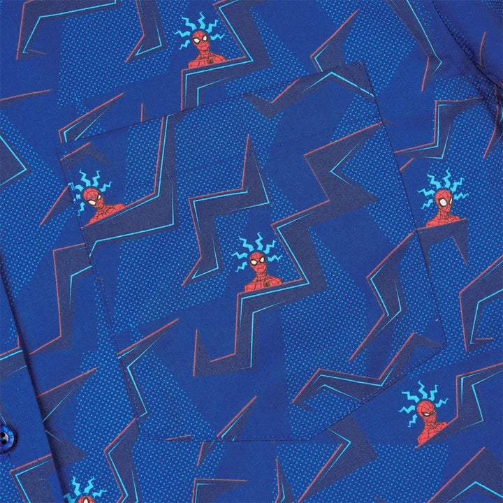RSVLTS Marvel Spider-Man "High Alert" - KUNUFLEX Short Sleeve Shirt
