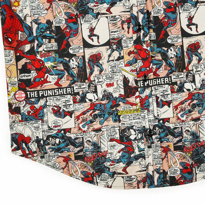 RSVLTS Marvel Spider-Man "Punishing Panels" - KUNUFLEX Short Sleeve Shirt