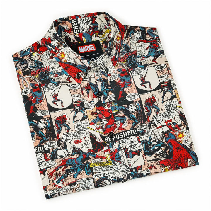 RSVLTS Marvel Spider-Man "Punishing Panels" - KUNUFLEX Short Sleeve Shirt