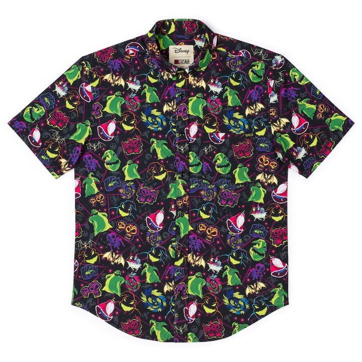 RSVLTS Disney The Nightmare Before Christmas "Oogie Boogie Always Wins" - KUNUFLEX Short Sleeve Shirt