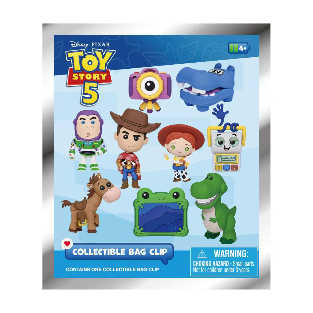 Disney Pixar Toy Story 5 Series 1 3D Foam Bag Clip