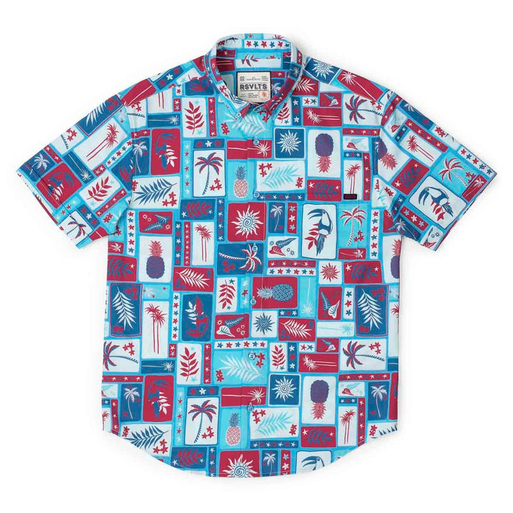 RSVLTS Vacation Nation - KUNUFLEX Short Sleeve Shirt