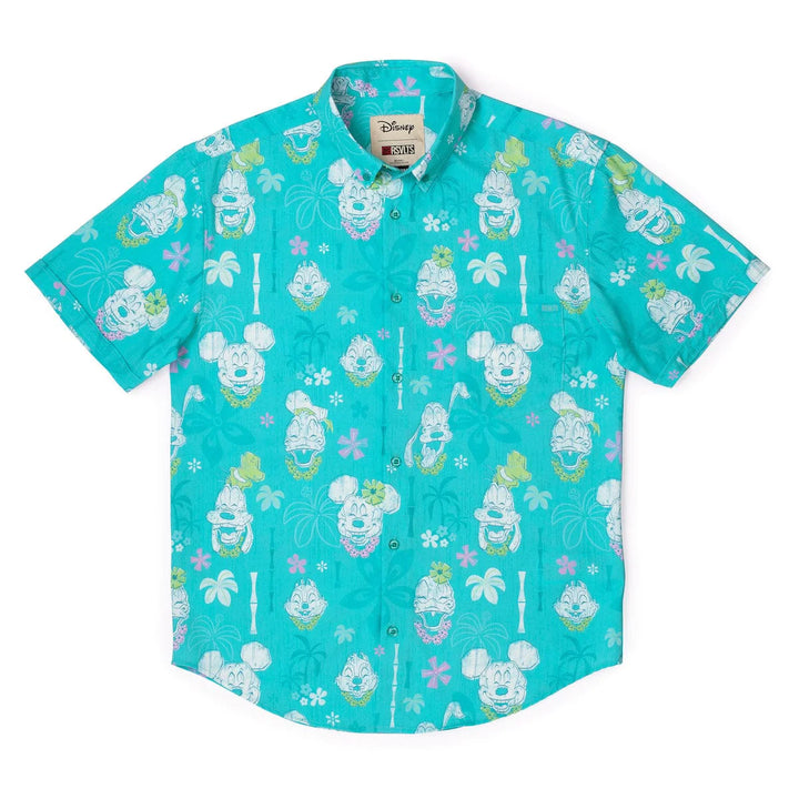 RSVLTS Disney Mickey Surf "Wooden It Be Nice" - KUNUFLEX Short Sleeve Shirt