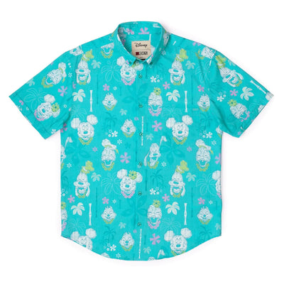 Disney Mickey Surf "Wooden It Be Nice" - KUNUFLEX Short Sleeve Shirt