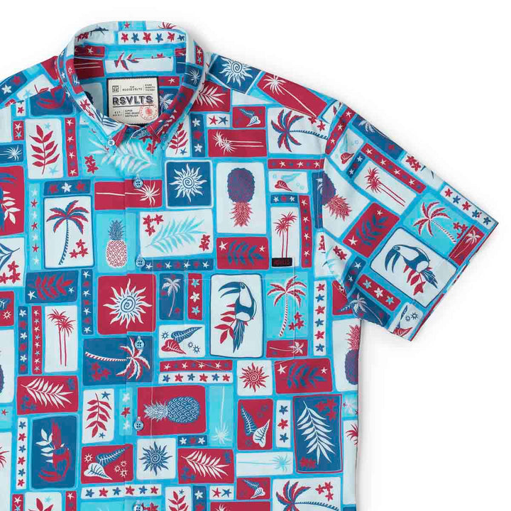 RSVLTS Vacation Nation - KUNUFLEX Short Sleeve Shirt