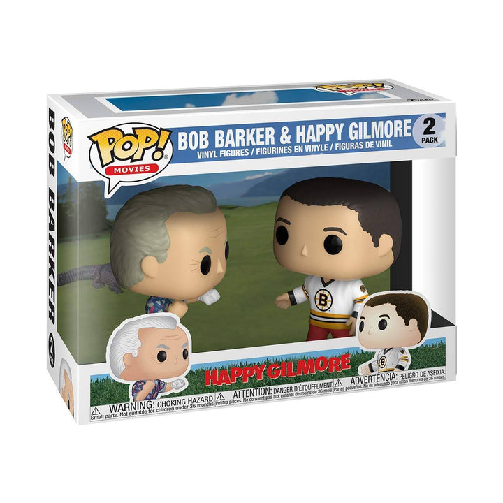 Funko Happy Gilmore & Bob Barker 2 Pack Pop Vinyl Figures