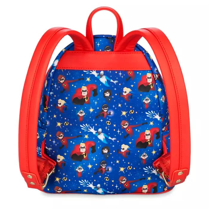Loungefly Disney Parks Pixar The Incredibles AOP Mini Backpack