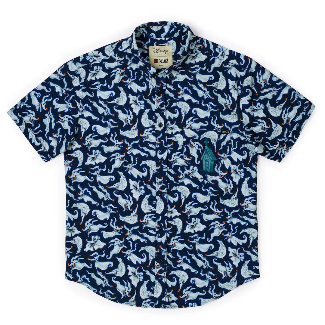 RSVLTS Disney The Nightmare Before Christmas "There Goes My Zero" - KUNUFLEX Short Sleeve Shirt