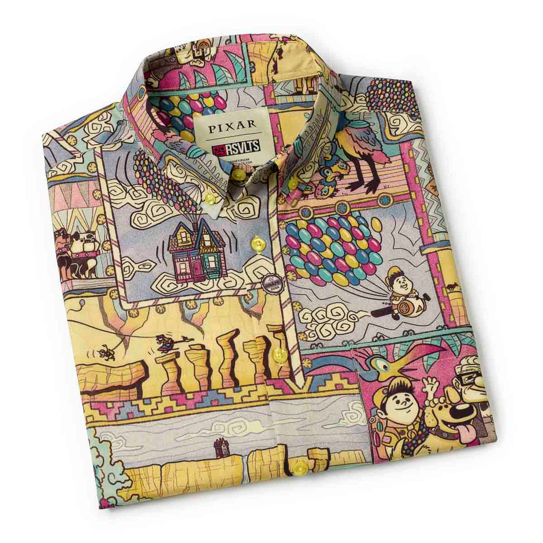 RSVLTS Disney Pixar Up "Paradise Found" - KUNUFLEX Short Sleeve Shirt