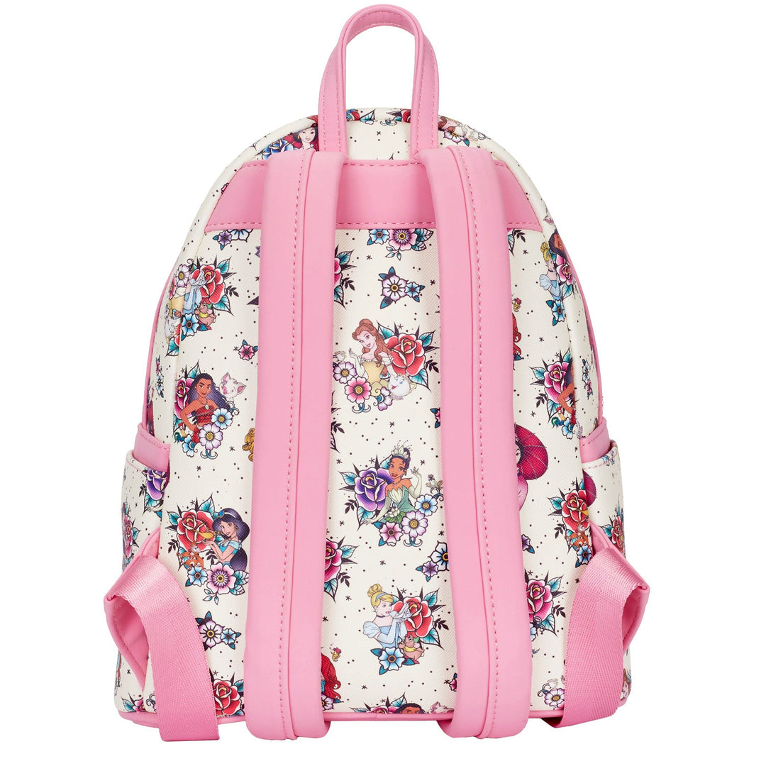 Disney Princess Tattoo Aop Mini Backpack