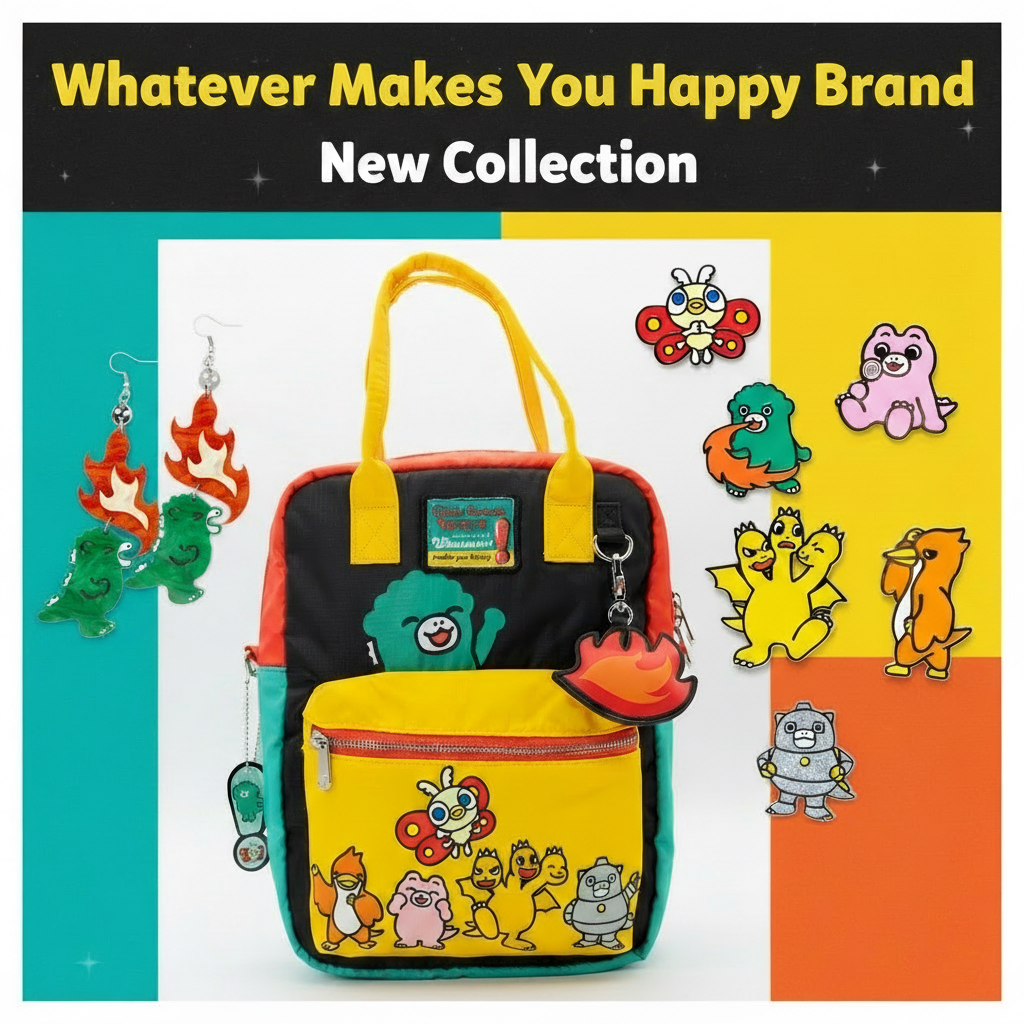 Whatever Makes You Happy - Chibi Godzilla Collection Banner