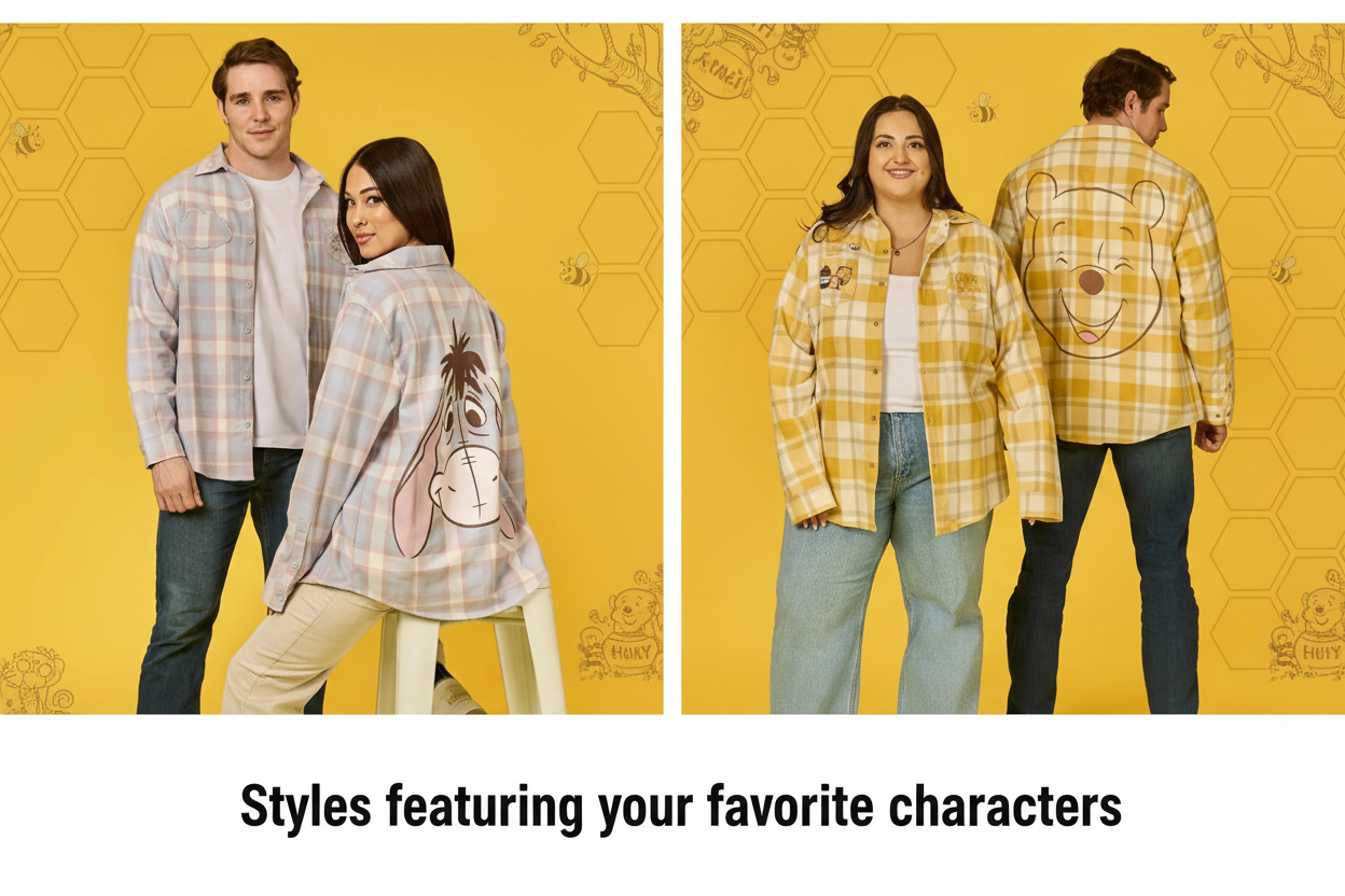 Winnie the Pooh Banner - Text at Bottom