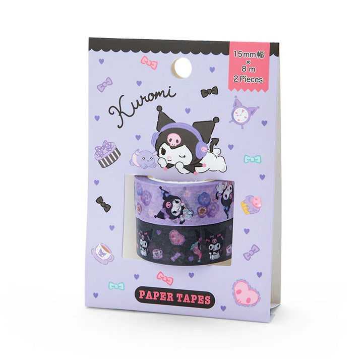 Sanrio Kuromi 2-Piece Washi Tape Set