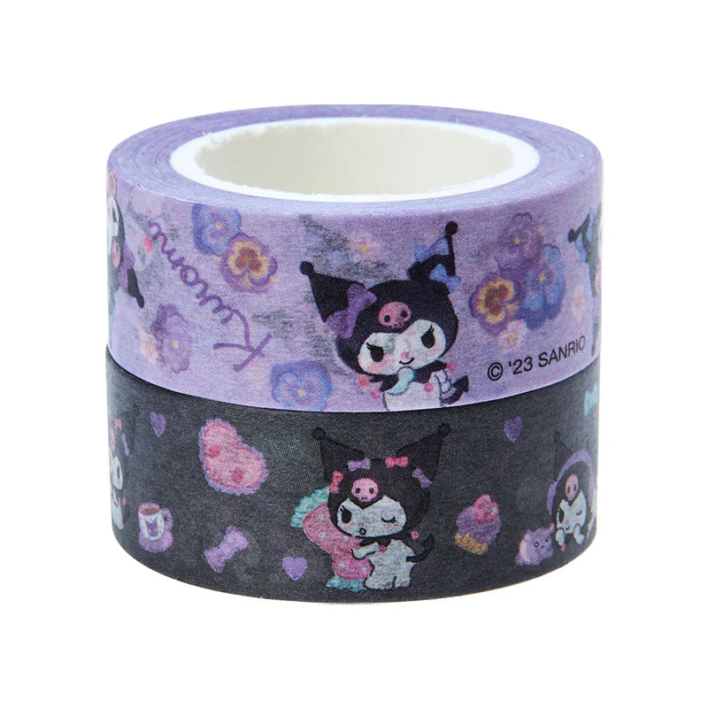 Sanrio Kuromi 2-Piece Washi Tape Set