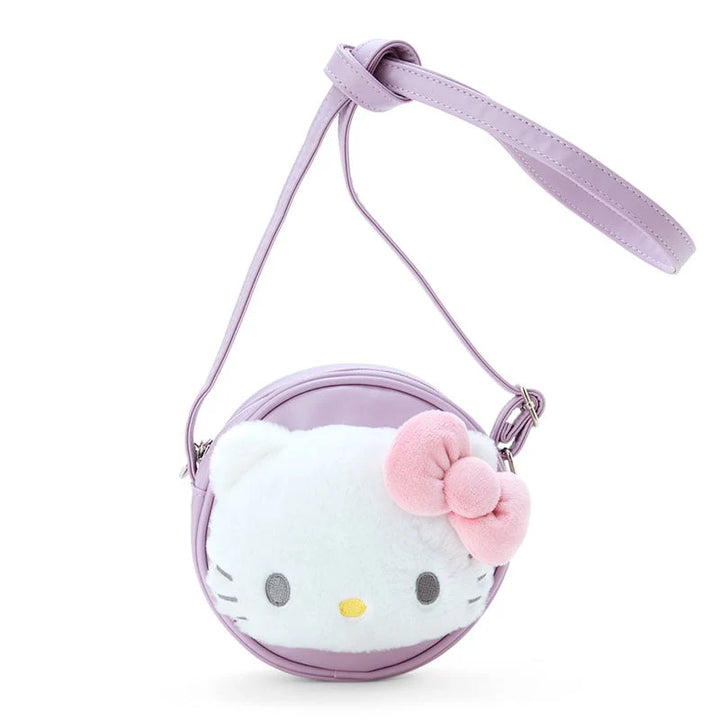 Sanrio Hello Kitty Plush Round Crossbody Bag