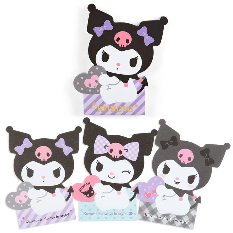 Sanrio Kuromi Die-cut Memo Pad Expressions