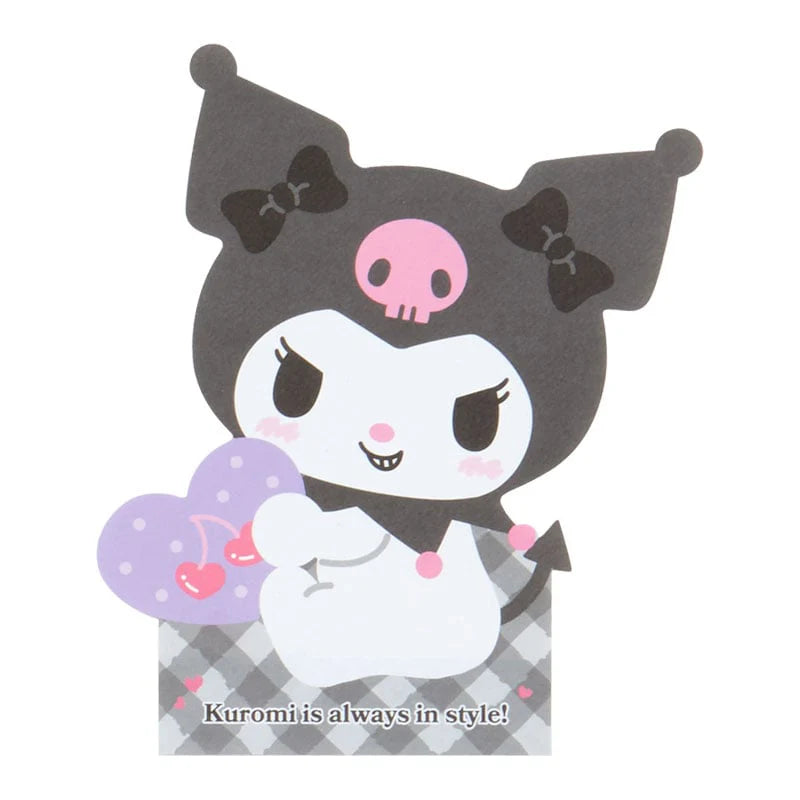 Sanrio Kuromi Die-cut Memo Pad Expressions