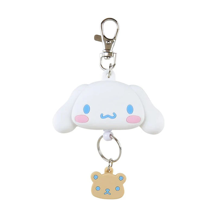 Sanrio Cinnamoroll Bestie Face Badge Reel Keychain