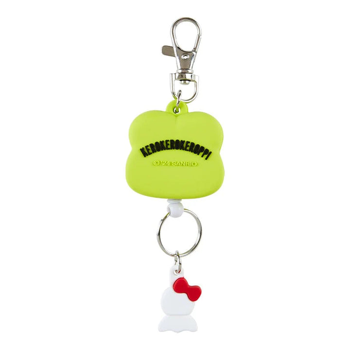 Sanrio Keroppi Bestie Face Badge Reel Keychain