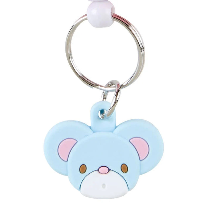 Sanrio My Melody Bestie Face Badge Reel Keychain