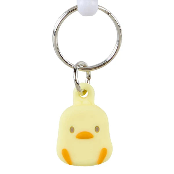 Sanrio Pochacco Bestie Face Badge Reel Keychain