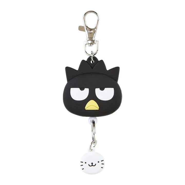 Sanrio Badtz-maru Bestie Face Badge Reel Keychain