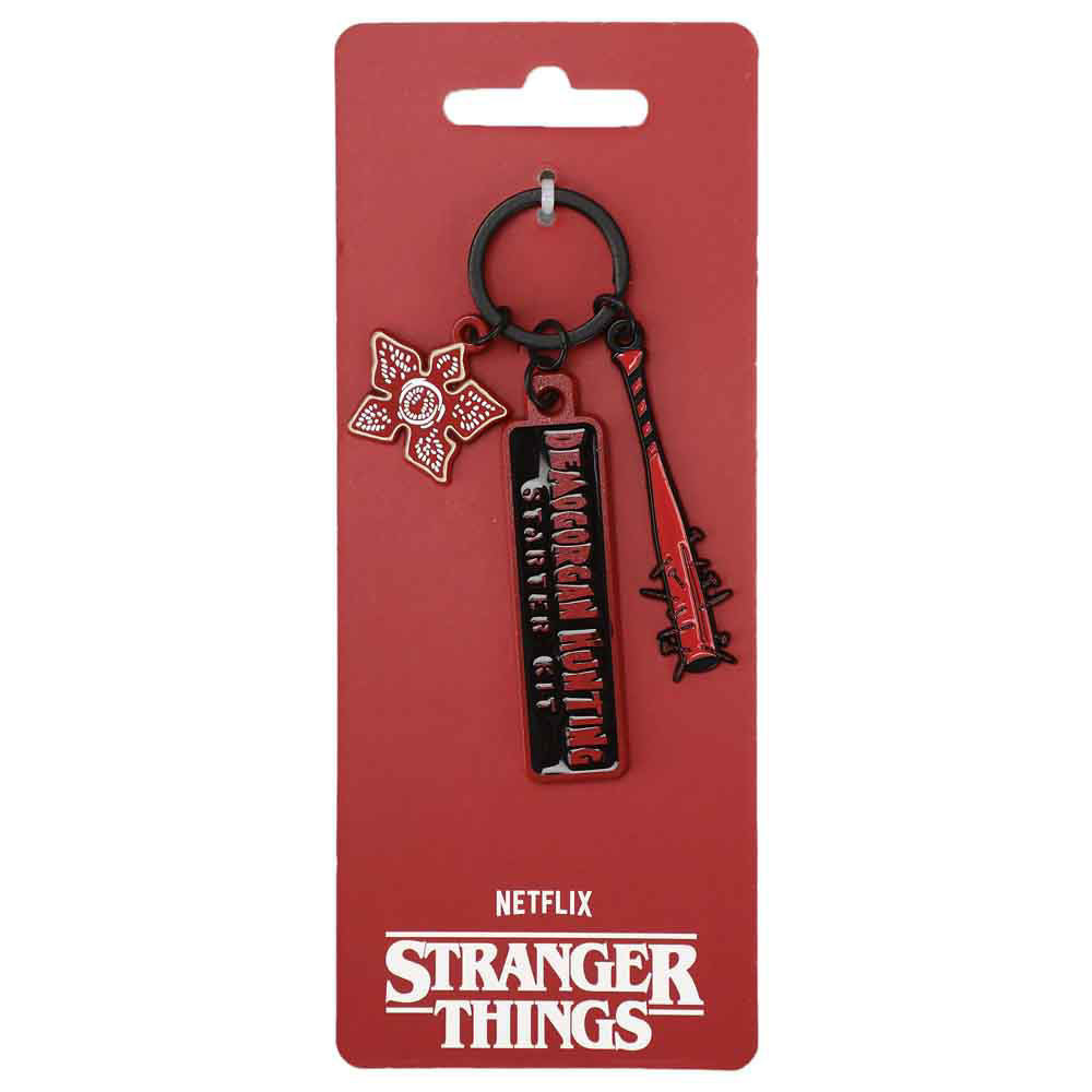 Netflix Stranger Things Demogorgon Metal Keychain