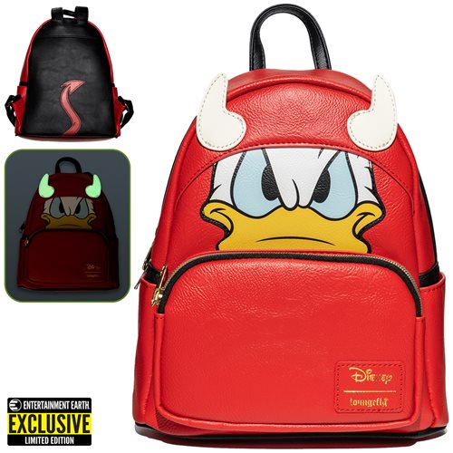 Loungefly Disney Donald Duck Devil Cosplay Mini Backpack