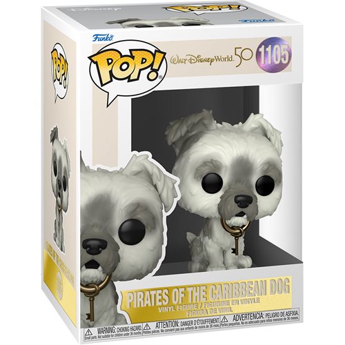 Funko Walt Disney World 50th Anniversary Pirates of the Caribbean Dog W/Keys Pop! Vinyl Figure