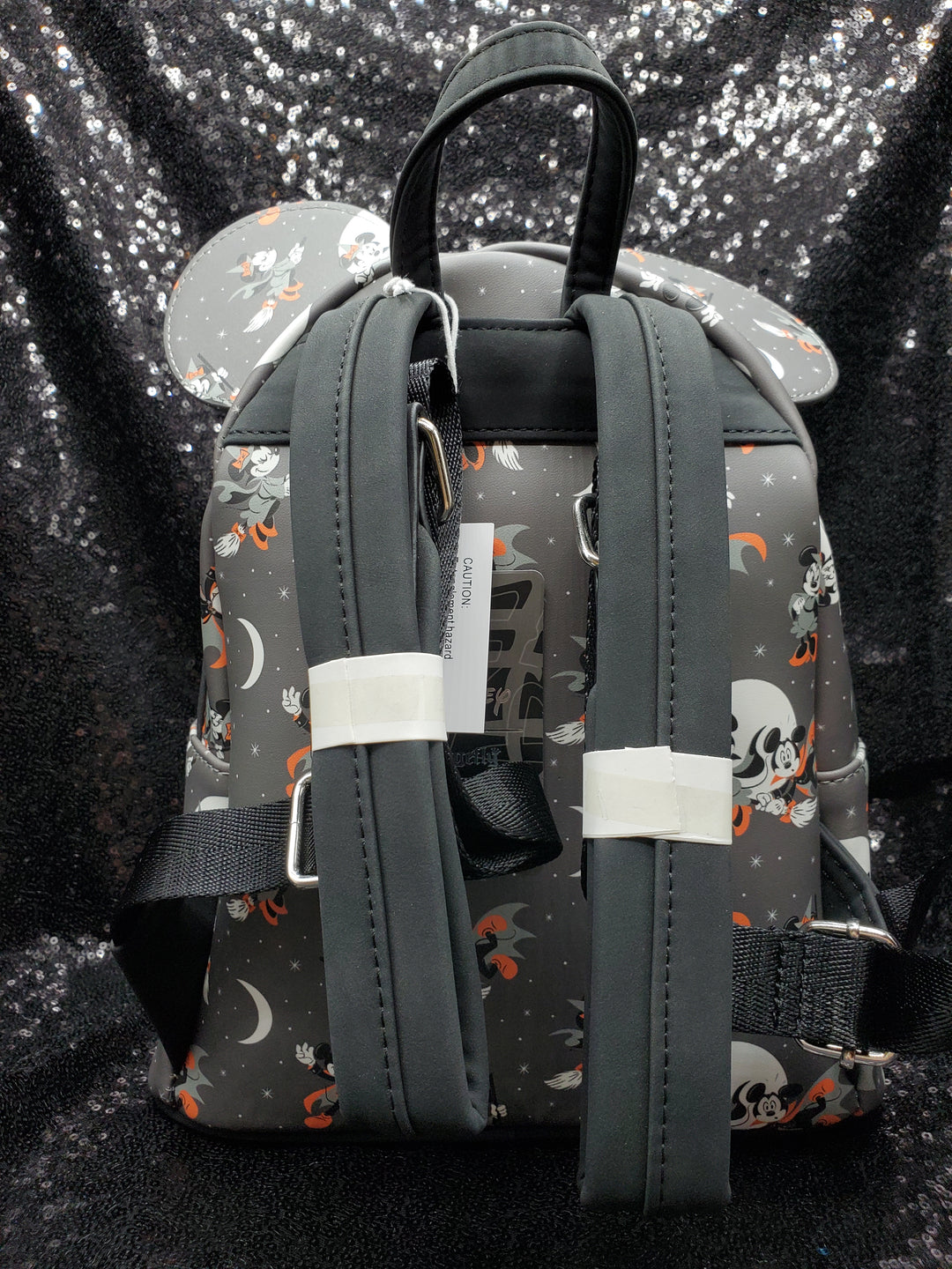 Disney Mickey & Minnie Halloween All Over Print Mini Backpack