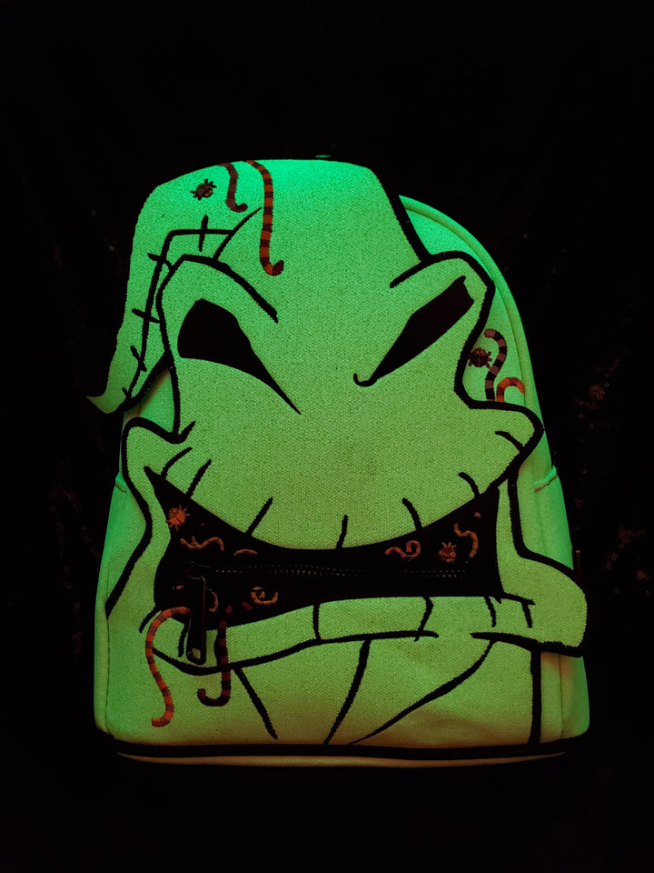 Loungefly Disney The Nightmare Before Christmas Oogie Boogie Cosplay Glow Mini Backpack