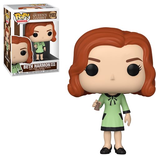 *Damaged Box* Funko Netflix Queen Gambit Beth Harmon W/Rook Pop! Vinyl Figure