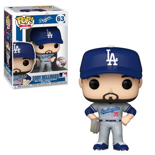 Funko MLB Los Angeles Dodgers Cody Bellinger (Road) Pop! Vinyl Figure